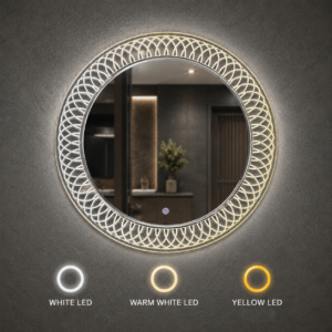 Led Mirror - D. Round 01