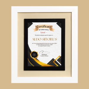 Double Frame Certificate Frame